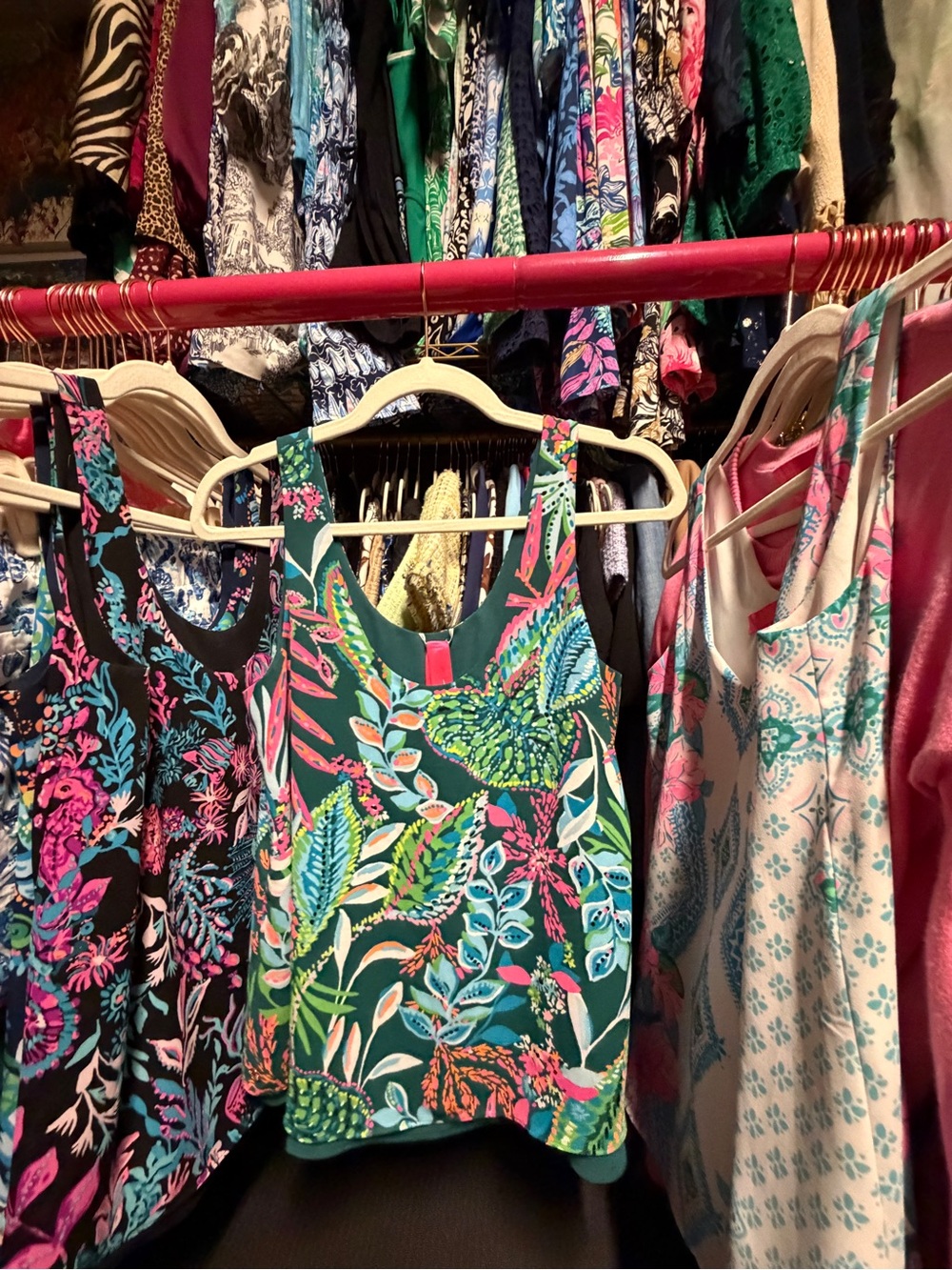 Lilly Pulitzer Reversible Florin Tank - Multi-Sunshine Jungle - XS